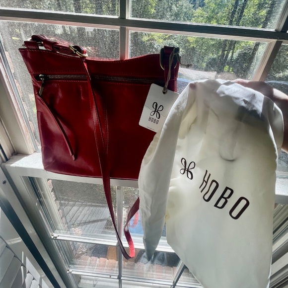 HOBO Red Crossbody Bag - Picture 6 of 8